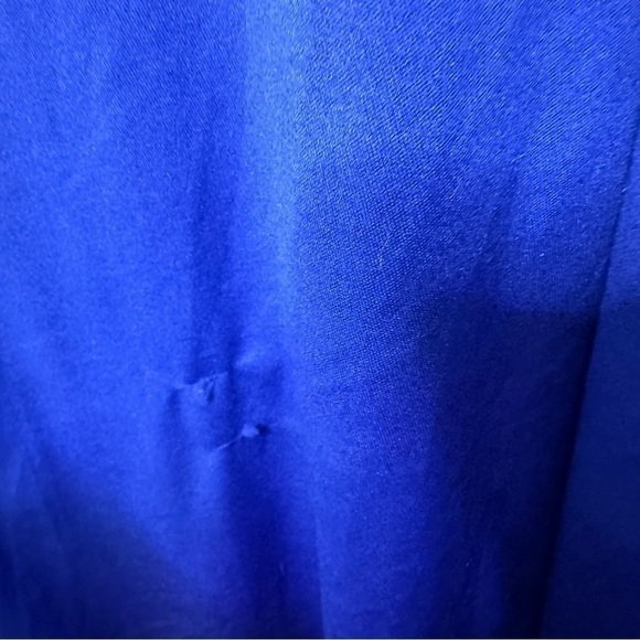 Macduggal Cassandra Stone Royal Blue cutout back formal maxi dress - Picture 8 of 16